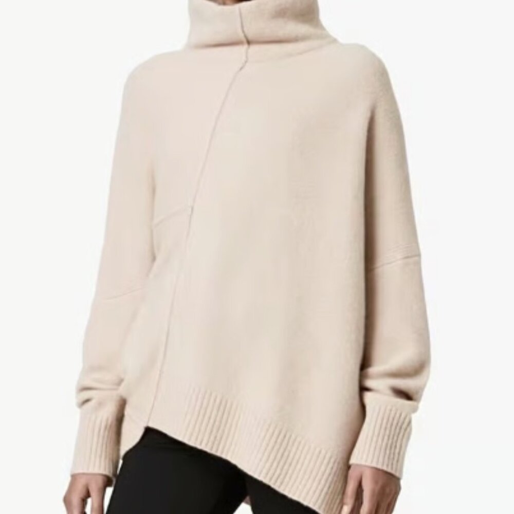 All Saints Lock Mock Neck Sweater (XS)